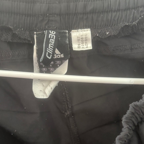 Adidas Black Pants with Yellow Stripes - Picture 3 of 6